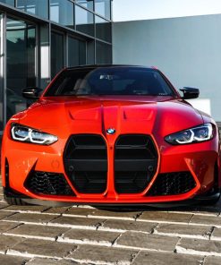 Alternative view of CSL Style Carbon Fiber Grille - BMW M3 G80 & M4 G82/G83