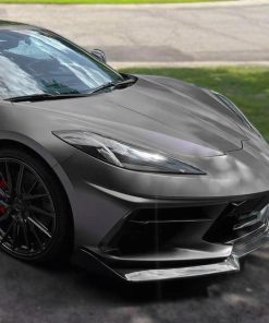 Alternative view of 5VM Style Carbon Fiber Front Splitter Lip - Corvette C8