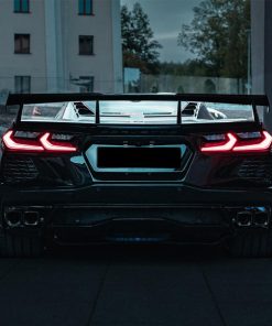 Alternative view of Carbon Fiber High Wing Spoiler - Corvette C8