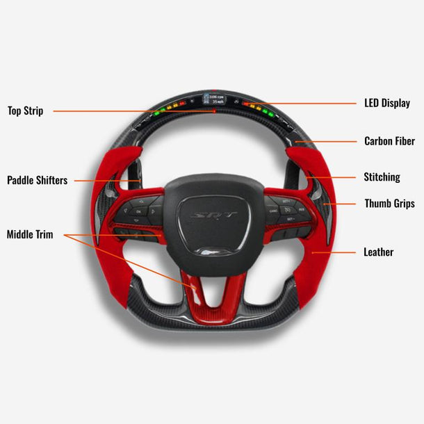 Dodge Custom Steering Wheel - Image 4