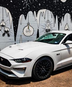 Alternative view of Carbon Fiber Front Splitter Lip - Ford Mustang [2015-2017]