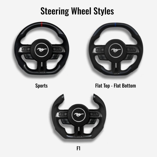 Ford Mustang Custom Steering Wheel - Image 5