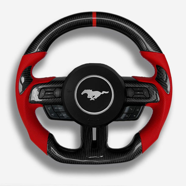 Ford Mustang Custom Steering Wheel - Image 3