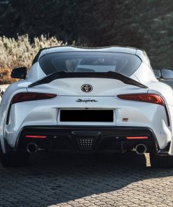 Alternative view of Carbon Fiber High Kick Spoiler - Toyota A90 Supra MK5
