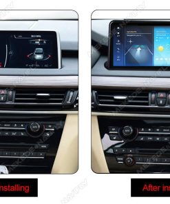 Alternative view of BMW X5/X6 F15/F16 (2013-2019) Android head unit CarPlay