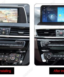 Alternative view of BMW X1 F48/F49 (2015-2022) Android head unit CarPlay