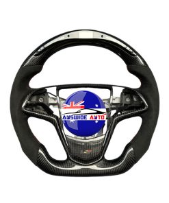 Alternative view of Cadillac ATS And CTS  Custom Carbon Fiber Steering