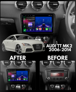 Alternative view of Audi TT TTS TTRS (2006-2014) Android head unit CarPlay