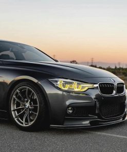 Alternative view of LCI Style LED Headlights - BMW F30 3 Series
