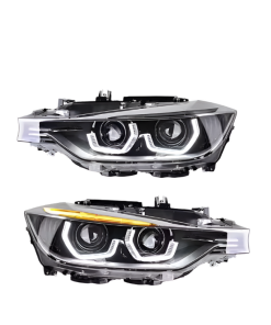 DTM Style LED Headlights - BMW F30 3 Series