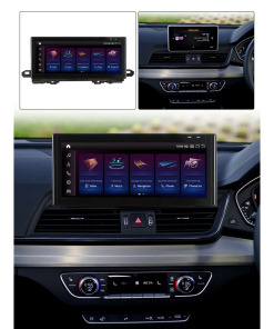 Alternative view of Audi Q5 (2016+) Android head unit CarPlay