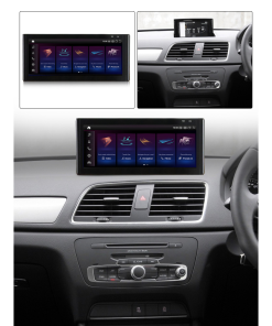 Alternative view of Audi Q3 (2011-2018) Android head unit CarPlay