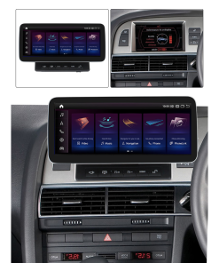 Alternative view of Audi A6/S6 (2004-2011) Android head unit CarPlay