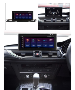 Alternative view of Audi A6/S6 (2011-2018) Android head unit CarPlay