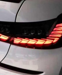 Alternative view of GTS Style Sequential OLED Taillights - BMW G80 M3 & G20 3 Series