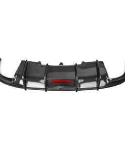 Alternative view of KB Style Carbon Fiber Rear Diffuser - Audi B8 A4 S Line