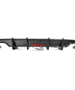 KB Style Carbon Fiber Rear Diffuser - Audi B8 A4 S Line