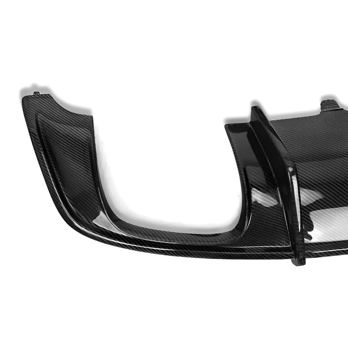 KB Style Carbon Fiber Rear Diffuser With Brake Light - Audi B9 A5 & S5 - Image 3