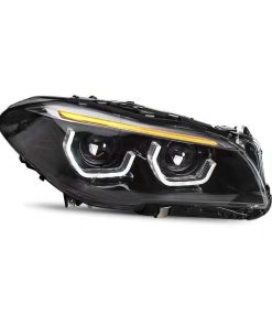 Alternative view of LCI LED Headlights - BMW F10 M5 & 5 Series