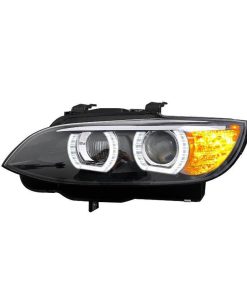 Alternative view of LCI Style Angel Eyes LED Headlights - BMW E92 M3 & 3 Series Pre-LCI