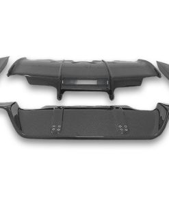 PSM Style Carbon Fiber Rear Diffuser - BMW F06 / F12 / F13 M6