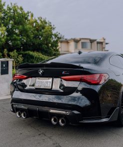 PSM Style High Kick Carbon Fiber Trunk Spoiler - BMW G82 M4 & G22 4 Series