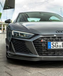 Alternative view of Performance Style Carbon Fiber Front Lip - Audi R8 V10 Gen 2 Facelift