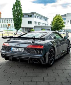 Alternative view of Performance Style Carbon Fiber Rear Diffuser - Audi R8 V10 Gen 2 Facelift