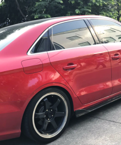 Alternative view of RS Style Carbon Fiber Side Skirts - Audi A3
