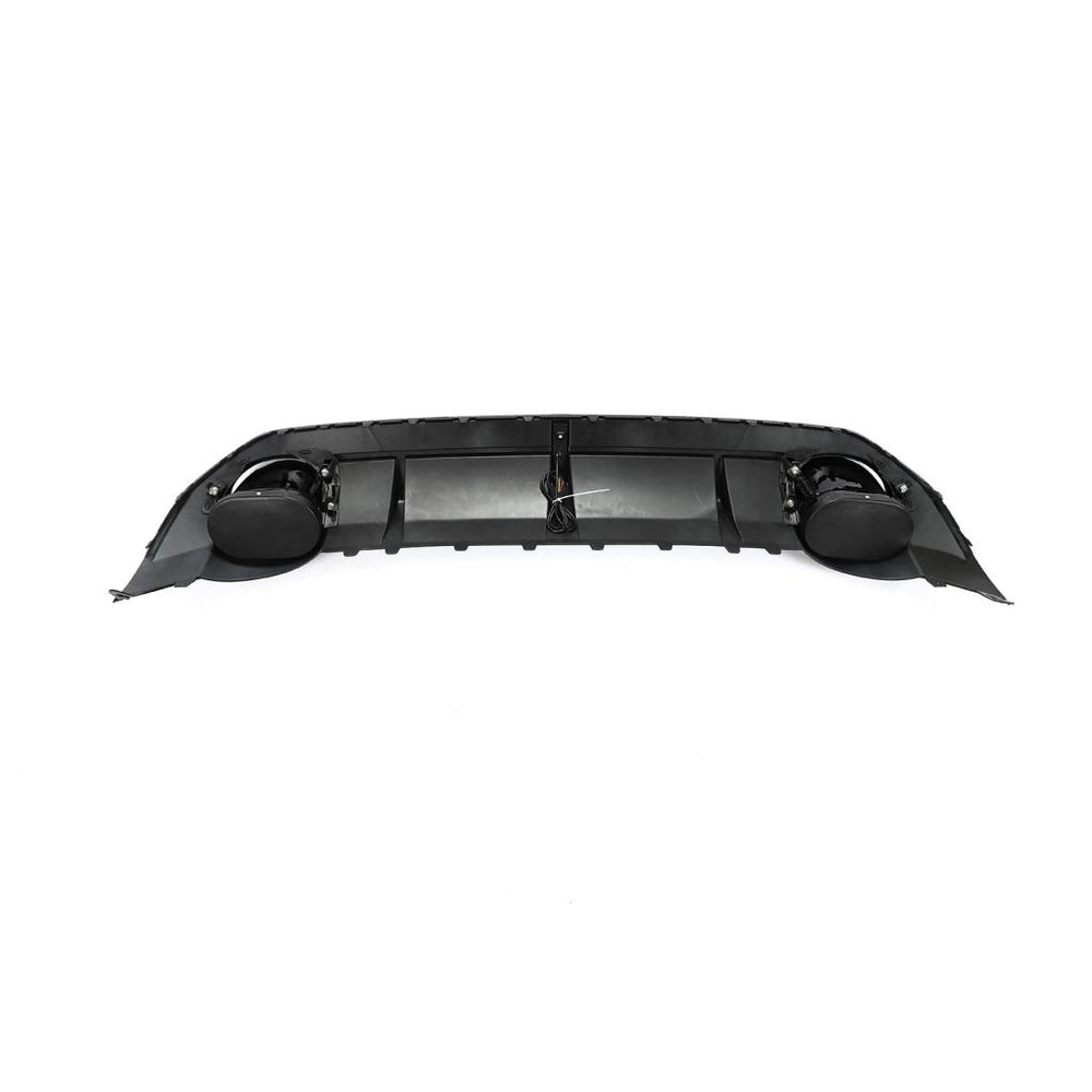 RS3 Style Gloss Black Rear Diffuser With Exhaust Tip - Audi S3 / A3 - Image 7