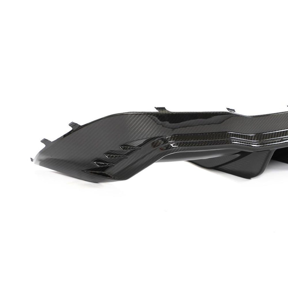 RS4 Style Carbon Fiber Rear Diffuser - Audi S4 / A4 B9 S Line - Image 3
