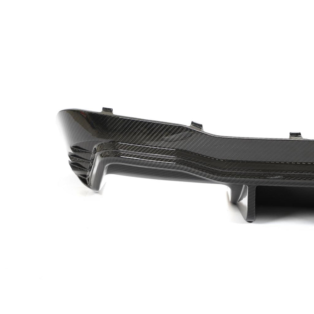 RS4 Style Carbon Fiber Rear Diffuser - Audi S4 / A4 B9 S Line - Image 4