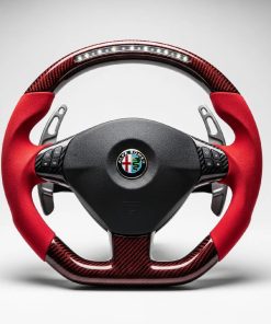Alternative view of Alfa Romeo Custom Carbon Fiber Steering Wheel Carbon