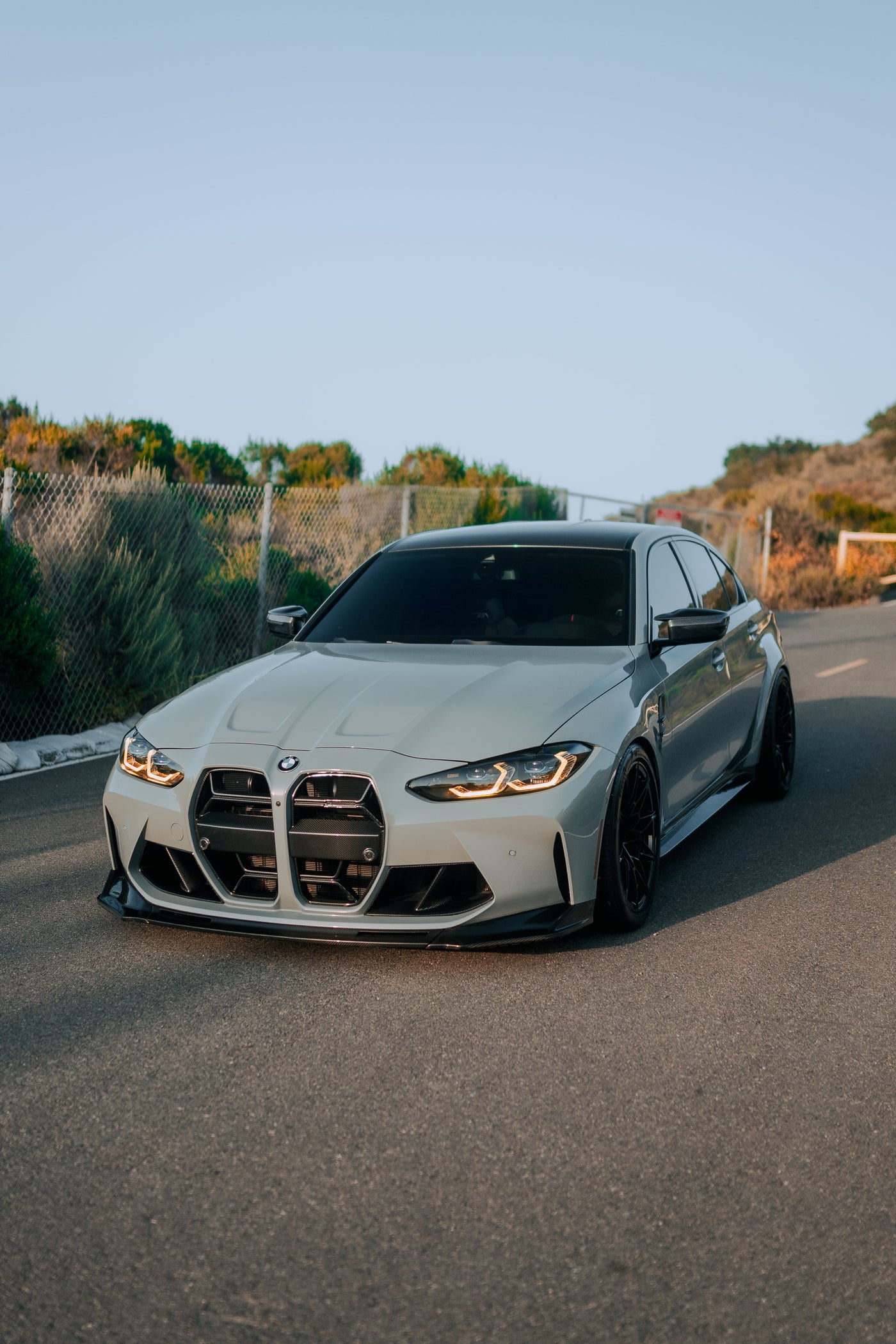 V Style Carbon Fiber Front Lip - BMW G80 M3 & G82/G83 M4 - Image 4