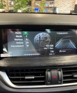Alternative view of Alfa Romeo Stelvio (2016-2021) Android head unit CarPlay