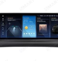 Alternative view of BMW X3 E83 (2003-2010) Android head unit CarPlay