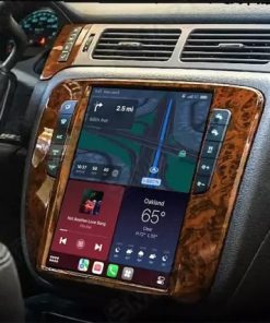 Alternative view of Chevrolet Tahoe Android head unit CarPlay