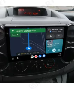 Alternative view of Citroen Berlingo  Android head unit CarPlay