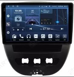 Alternative view of Citroen C1  Android head unit CarPlay