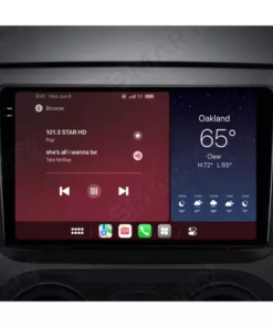 Alternative view of Citroen Nemo (2008-2017) Android head unit CarPlay
