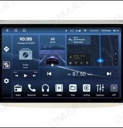 Alternative view of Fiat 500 Models Android head unit CarPlay