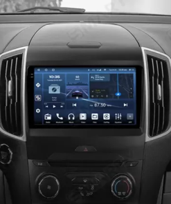 Alternative view of Ford Edge Android head unit CarPlay