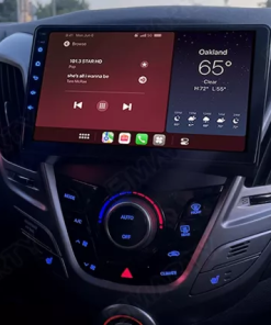 Alternative view of Hyundai Veloster (2011-2017) Android head unit CarPlay