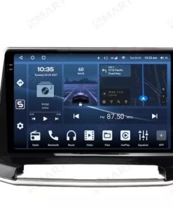 Alternative view of Jeep Compass Android head unit CarPlay