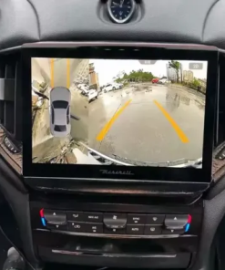 Alternative view of Maserati Ghibli (2016-2021) Android head unit CarPlay - OEM style