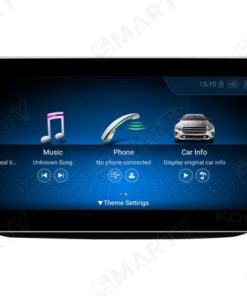 Alternative view of Mercedes C-Class  Android unit CarPlay - 10.25 in