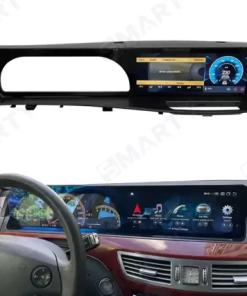 Alternative view of Mercedes S-Class W221 2005-2013 Android head unit CarPlay - 12.3 inch