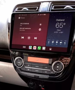 Alternative view of Mitsubishi Mirage / Space Star (2012-2024) Android head unit CarPlay