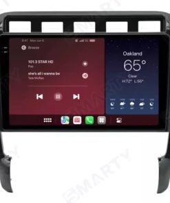 Alternative view of Porsche Cayenne (2003-2009) Android head unit CarPlay